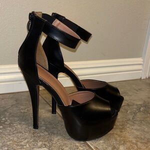 Elegant Black High Heels